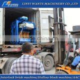 Small Business Plant QT40-2 Semi Automatic Concrete Hollow Block Making Machin thumbnail-4