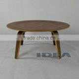 Replica Charles Plywood Coffee Table - Walnut