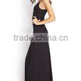 Clothes Suspender Black Maxi Dresses for Women thumbnail-2