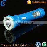 2016 New Arrival Solar Led Torch Flashlight Electronic Plastic Powerful WIth Inside Power