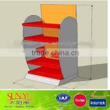5 Tiers Acrylic Floor Display Stand