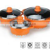 6 Pcs DESSINI Die-casting Aluminum Non-stick Cookware Sets thumbnail-1