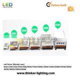 Led Driver Switch Power Supply 60w 150w 250w Ip20 for Promotion