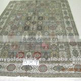 6x9 handmade turkish design 400L100%silk carpets