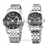Couple Watch High Quality Stainless Steel Women Men Quartz Watch Luxury Couple Watch