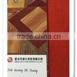 Manufacturer 130g Red Felt Pvc Flooring