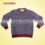 Cheap Wholesale All Over Print Custom Sweatshirt With Zipper thumbnail-1