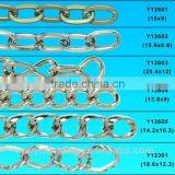 8 shape chain iron chain with nickel plated color