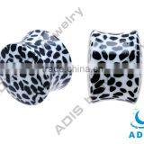 Acrylic Ear Gauges Plugs Adhesive Body Jewelry thumbnail-1