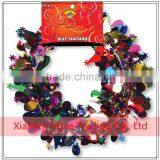 Metallic PVC Rainbow Wire Tinsel Garland Gift Wrapping Wired Garlands thumbnail-2