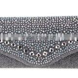 Lady Dinner Bag With Diamond Hand Bag thumbnail-1