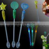 Fashion LED Light Plastic Bar Spoon