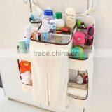 Baby Item Hanging Organizer Bag Baby Crib Side Storage Bag With Compartment thumbnail-3