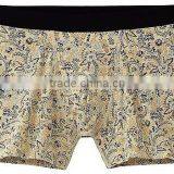 Stylish Low Rise Antimicrobial Quick Dry Printed Microfiber Men Underwear Briefs Boxer Shorts thumbnail-1