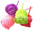 Design stylish silicone rubber tea infuser dippers