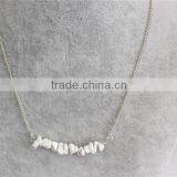 2016 Cheap Factory Price Fashion Jewelry White Gold Plated Jewelry, Stone Beads Necklace Jewelry thumbnail-3