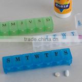Plastic weekly Pill Box