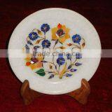 PIetre Dure Marble Handmade Plate