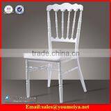 Wholesale Durable Stacking Aluminium Wedding Chair Metal Banquet Hall Chairs for Sale thumbnail-2