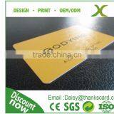 UV Spot Loyalty Card Printing /loyalty Card Printing/ Gold Membership Card Printing