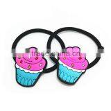 New Products Cute Cartoon Colored Soft Pvc Rubber Girls Hair Bands for Decorative thumbnail-5