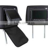 7'' Headrest Car Dvd Player With Zipper,Car DVD Player,customized Products!