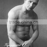 Posing Russian Wrestler 28x42 Giclee on Canvas thumbnail-1
