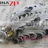 Leading Supplier Bulk Sale Cheap Dyed Hot Pink Curled Goose Feathers Pad for Girls Hair Accessories thumbnail-4