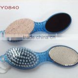 plastic handle foot pedicure with pumice stone
