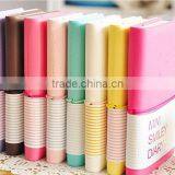 Creative 6 Colors Smile Diary Leather Cover Notebook