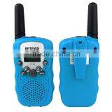 Retevis RT-388 ONE Pair New Sky Blue UHF462.5625-467.7250MHz LCD Display Flashlight VOX Walkie Talkie for Children thumbnail-3