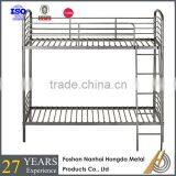 Twin Over Twin Convertible Kids Bunk Bed Metal Bunks thumbnail-1