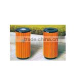 outdoor wood waste can