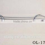 Wall Mounted Towel Holder Rack Chrome Plated