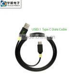 Type C ABS Housing 2.0 3A to USB A Male Charge And Sync Cable,New Arrival USB3.1 / Type C Data Cable