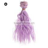 Blonde Wavy Hairpiece for Diy Blythe Doll Wig thumbnail-3