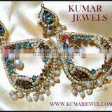 Navratan Long Earring thumbnail-1