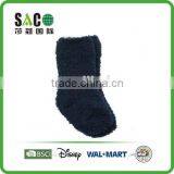 Lovely Star Green Navy Purple Stripe Fluffy Baby Socks thumbnail-2