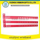 Wholesale Coustomized Vinyl Pvc Wristbands for Events thumbnail-3