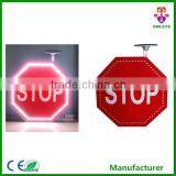 Flashing Led Stop Signs,Aluminium Reflective Solar Traffic Signals