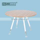 2016 New Office Furniture Collection Steel Wooden Round Table for Meeting Negotiation