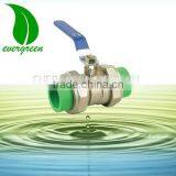 9118 PPR Flxible Brass Ball Valve for Irrigation Pipe