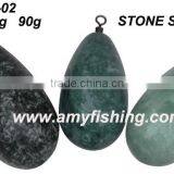Fishing Sinker High Quality Marble Stone Sinker thumbnail-2