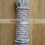 cotton rope with red yarns