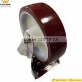 150mm 6 Inch Barrow PU Caster Wheel
