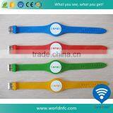 One Time Use Waterproof NFC PVC Wristband for E-payment thumbnail-6