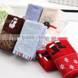 High Quality Cotton Baby Face Towel With Christmas Cartoon Pattern Towels thumbnail-1