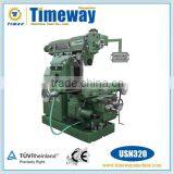 Knee-type Universal Milling Machine With Swivel Milling Head