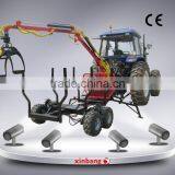 Timber Trailer With Crane thumbnail-3