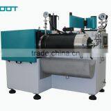 Low investment bead mill for offset printing ink